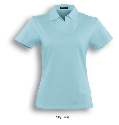 Picture of Bocini, Ladies' Cotton Spandex Polo